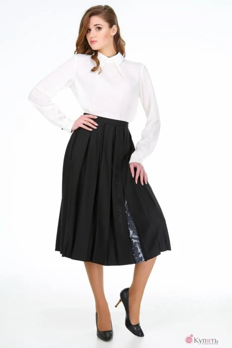 Юбка Golden Valley 5023 черный+пайетки #1