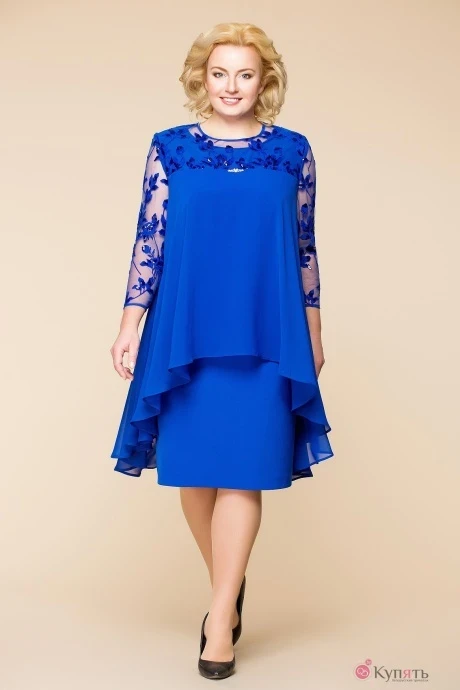Платье Romanovich Style 1-1452 василёк #1
