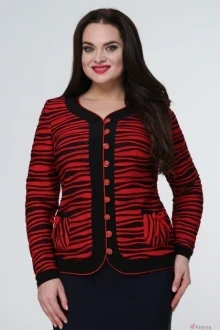 Жакет (пиджак) Дали 2036 красная