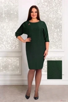 Платье Мишель Стиль 543 темно-зеленый