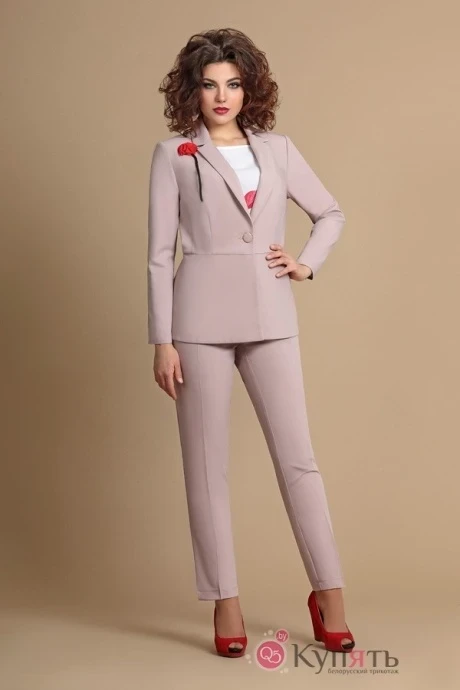 Брючный костюм Мублиз 071 бежевый #1