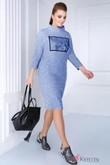 Платье Магия Моды 1119 голубой