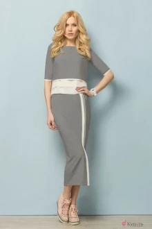 Юбочный костюм Lady Secret 1462 т.серый