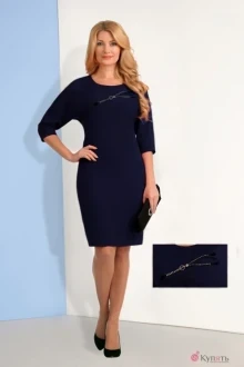 Платье Мишель Стиль 548 синий