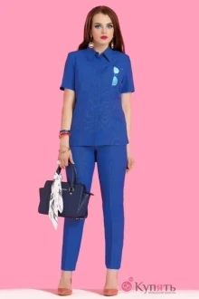 Брючный костюм Lissana 2784 василёк