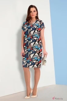 Платье Мишель Стиль 574 геометрия