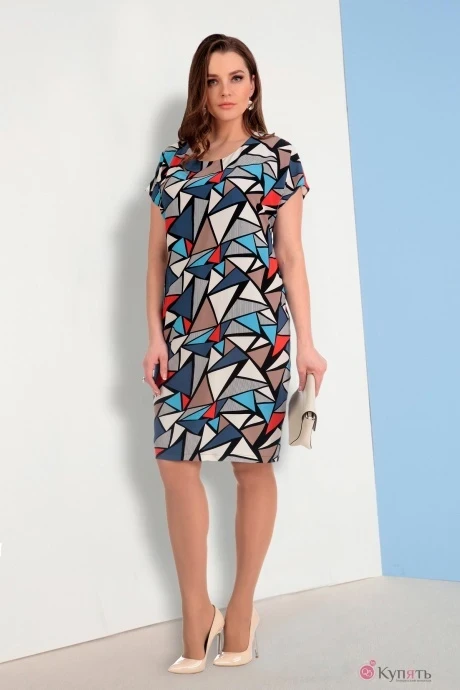 Платье Мишель Стиль 574 геометрия #1