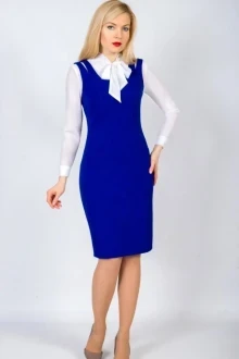 Сарафан TricoTex Style 6817с василёк