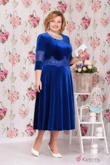 Платье Нинель Шик 264 василёк