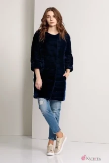 Пальто EOLA 1314 темно-синий