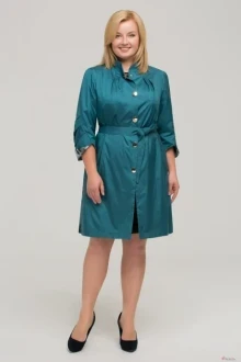 Плащ Ива 621 изумруд