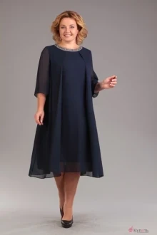 Платье Ива 1743 синий