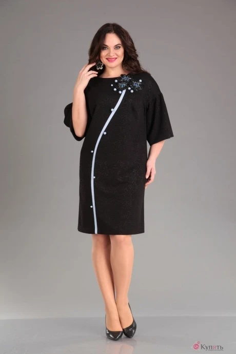 Платье Ива 885 черный #1