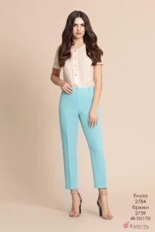 Брюки Bazalini 2739 голубой