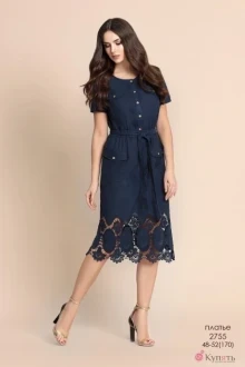 Платье Bazalini 2755 синий