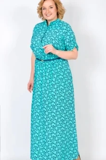 Платье TricoTex Style 1651б бирюза