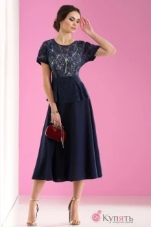 Юбочный костюм Lissana 3090 синий