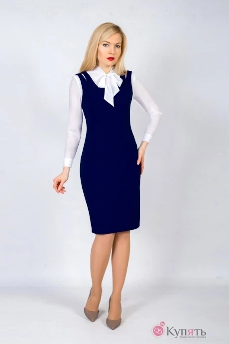 Сарафан TricoTex Style 6817с т.синий #1