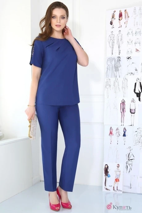 Брючный костюм ЮРС 17-677 #1