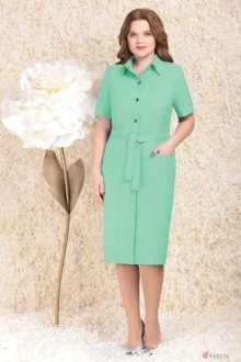 Платье LeNata 11769 мята