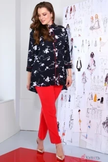 Брючный костюм ЮРС 17-696 ск