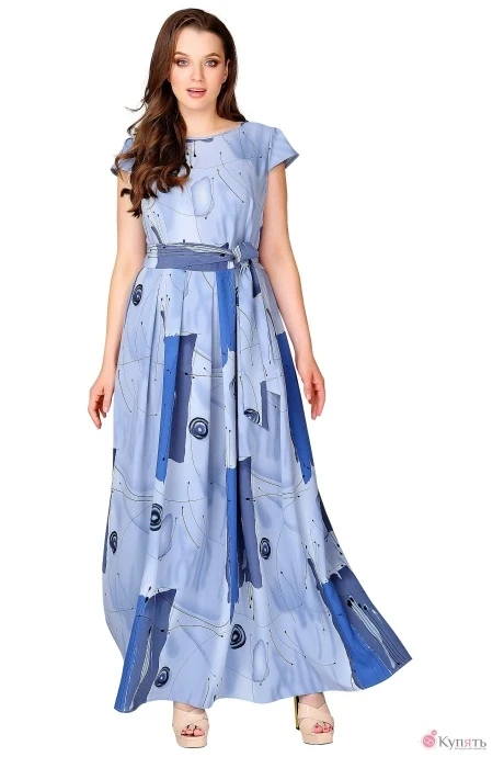 Платье Мода-Юрс 2265 синий #1