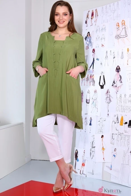 Брючный костюм ЮРС 17-676 зб #1