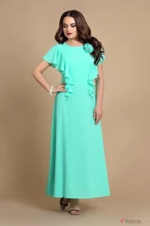 Платье Мублиз 124 бирюза