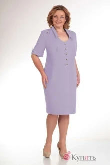Платье ALGRANDA (Novella Sharm) 2637б ледная сирень