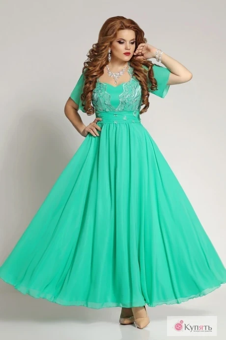 Платье Mira Fashion 4261 мята #1