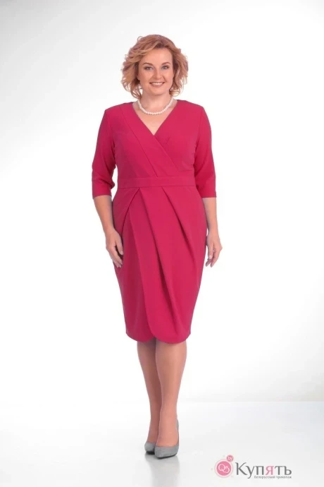 Платье Diamant 1202 малиновый #1