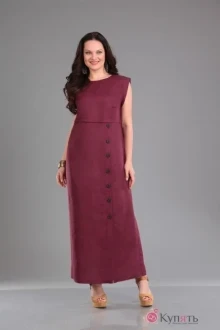 Платье Ива 928 баклажан